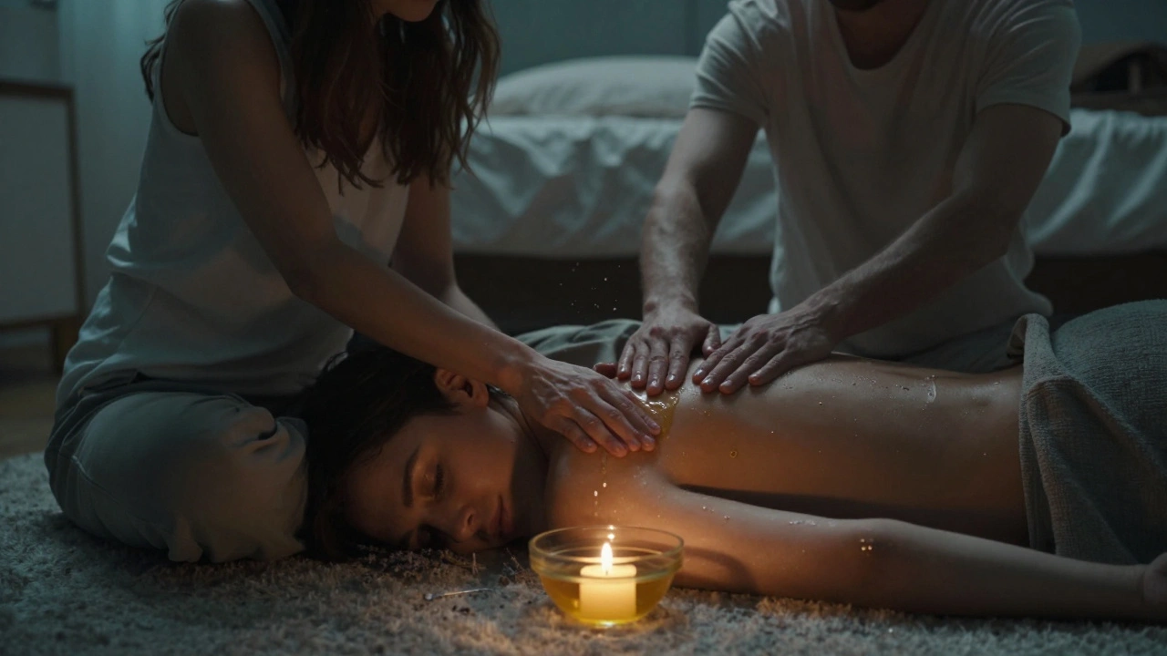 Aromaterapeutická masáž: Jak pomocí vůní zlepšit vztahy