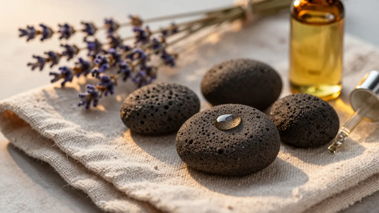 Co je to éterický olej a jak se používá při masáži lávovými kameny?