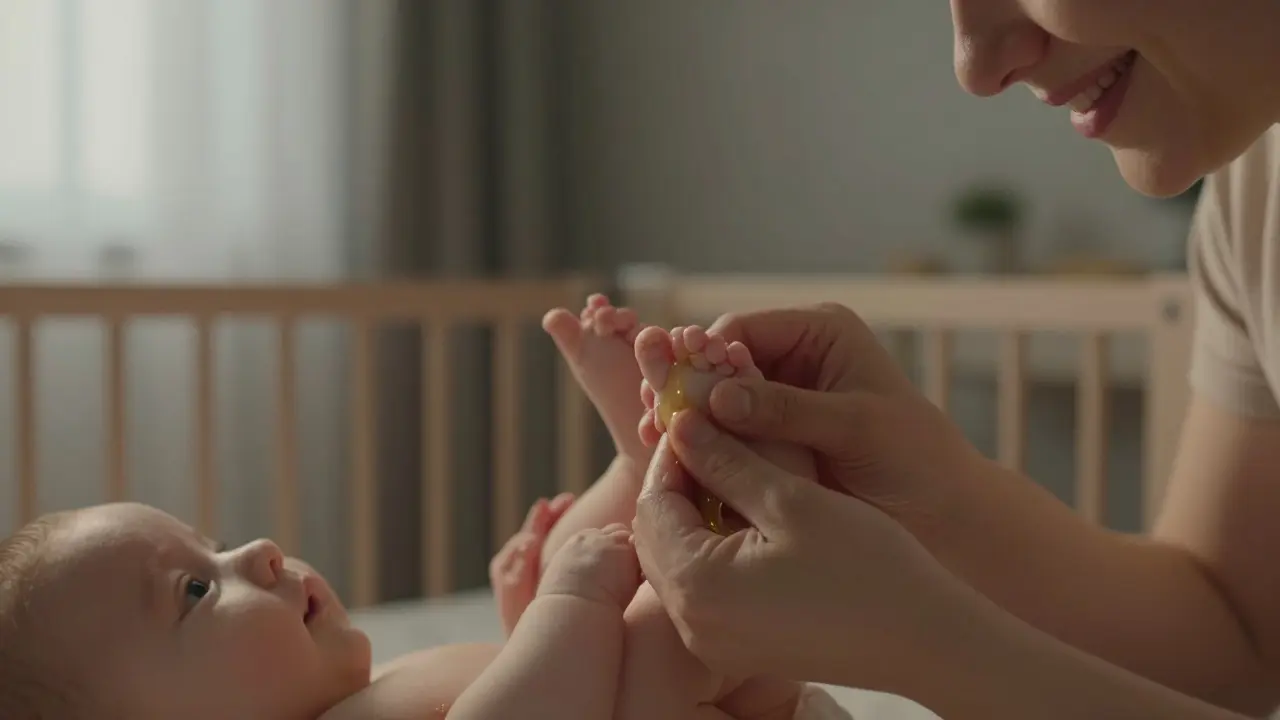 Jak si hrát s 3 měsíčním miminkem: jednoduché hry a masáže, které děláte každý den