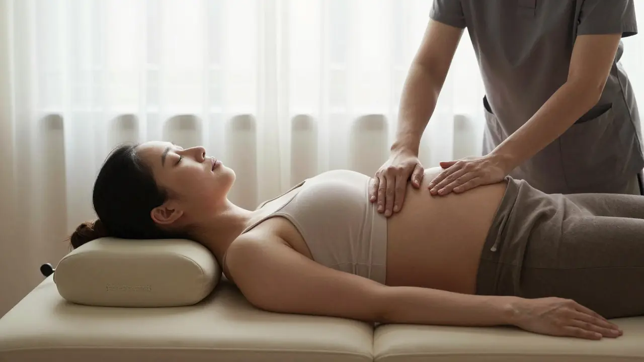 Těhotenská masáž: Přínosy pro tělo i mysl