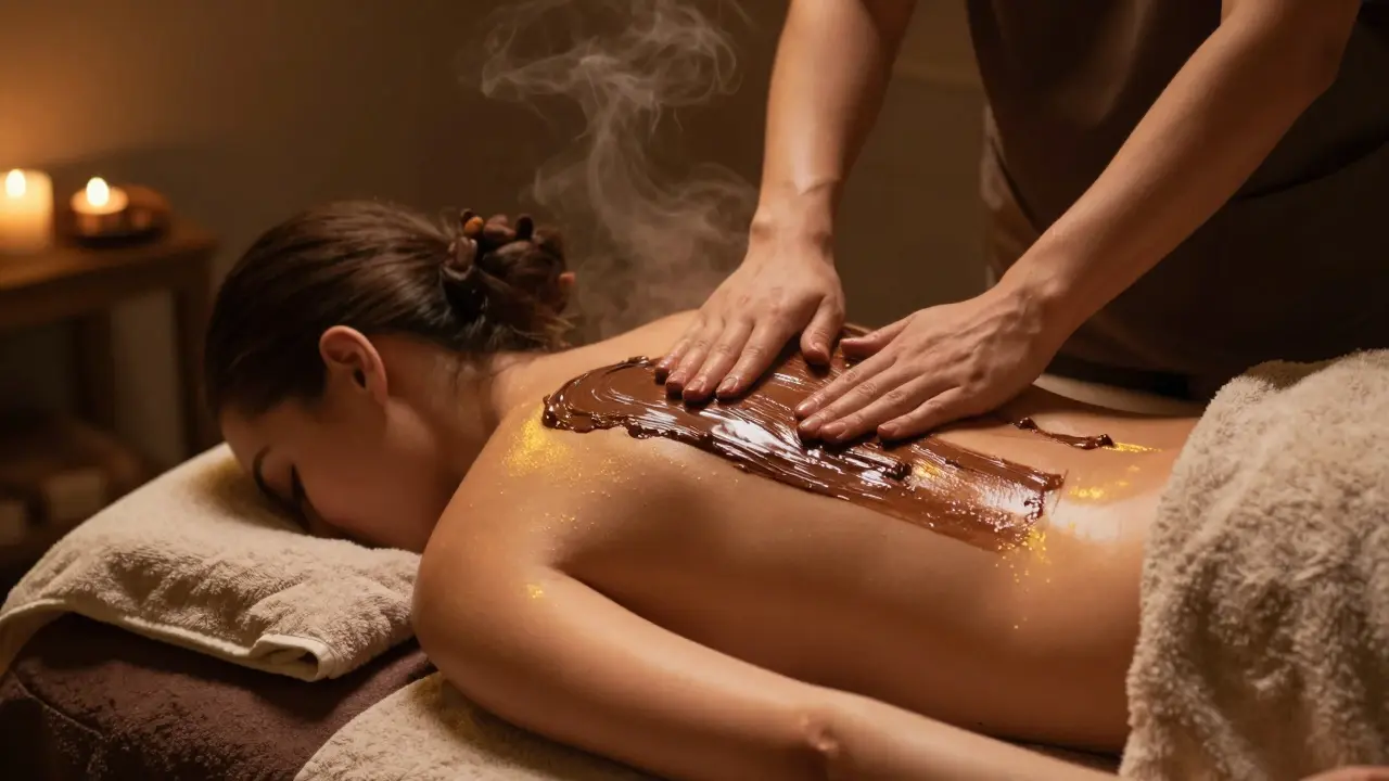 Čokoládová masáž pro dokonalý relax po náročném dni