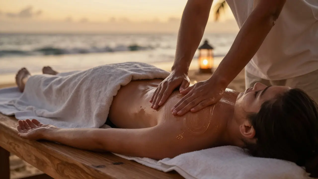 Uvolněte se a zapomeňte na stres s havajskou masáží Lomi Lomi